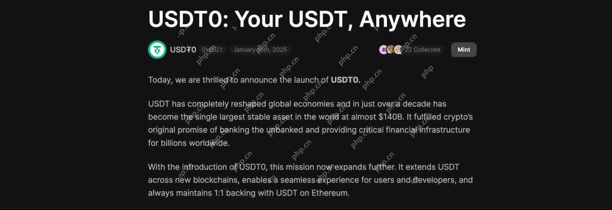 USDT0是什么?有什么优势?如何获取USDT0?